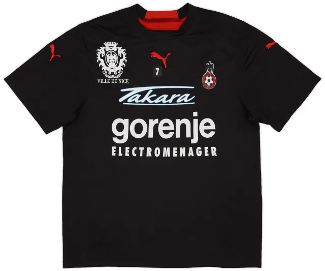 2005-06 Nice Player Issue Puma Training Shirt #7 (Bisconti)