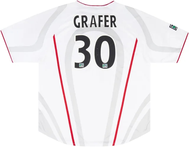 Nike 2003 NY/NJ Metrostars Match Issue GK Shirt Grafer #30