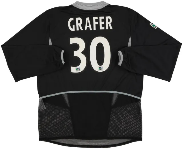 Nike 2003 NY/NJ Metrostars Match Issue GK Shirt Grafer #30