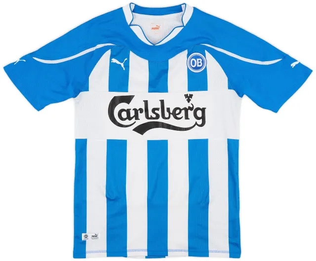 Puma 2010-11 Odense Home Shirt - 8/10 - (S)