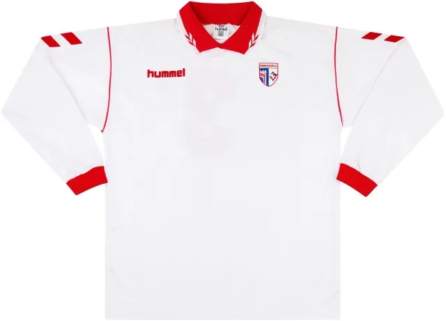 Hummel 1997-98 Rimini Calcio Match Issue Away L/S Shirt #3