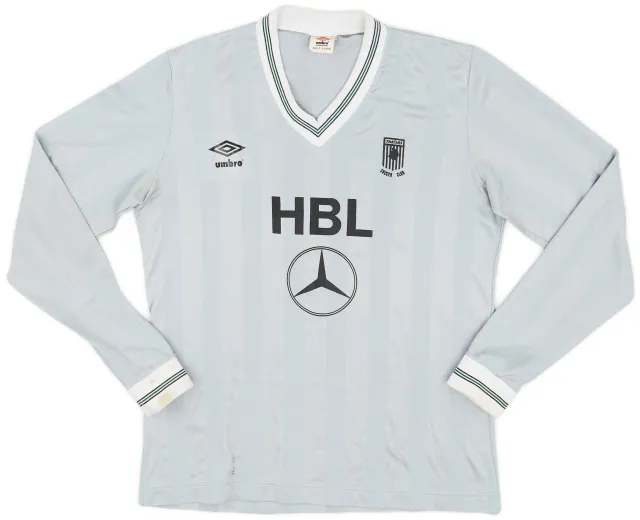 Umbro 1986 Spartans Match Worn Away Shirt #12