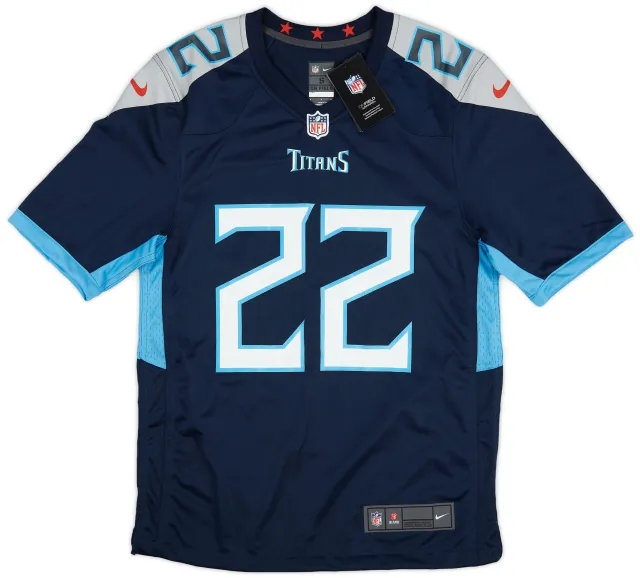 2018-23 Tennessee Titans Henry #22 Nike Game Home Jersey (S)