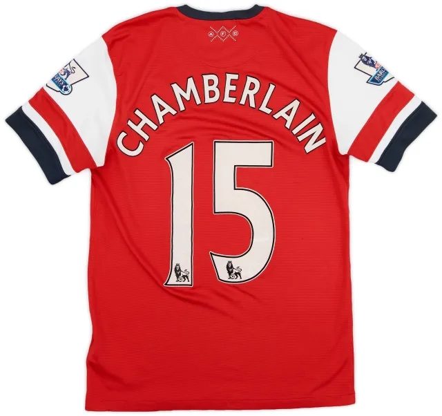 Nike 2012-14 Arsenal Home Shirt Chamberlain #15 - 6/10 - (S)