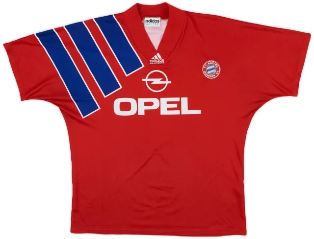 adidas 1991-93 Bayern Munich Home Shirt - 6/10 - (XXL)