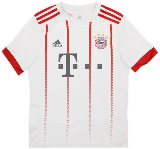 adidas 2017-18 Bayern Munich European Third Shirt - 8/10 - (M.Boys)