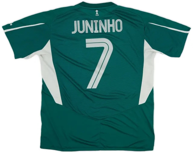 Umbro 2004-05 Celtic Away Shirt Juninho #7 - 6/10 - (XL)