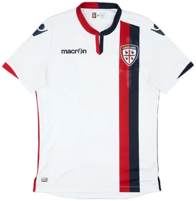 Macron 2016-17 Cagliari Away Shirt - 6/10 - (M)