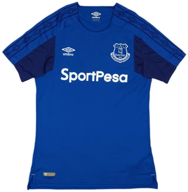 Umbro 2017-18 Everton Home Shirt - 8/10 - (M)