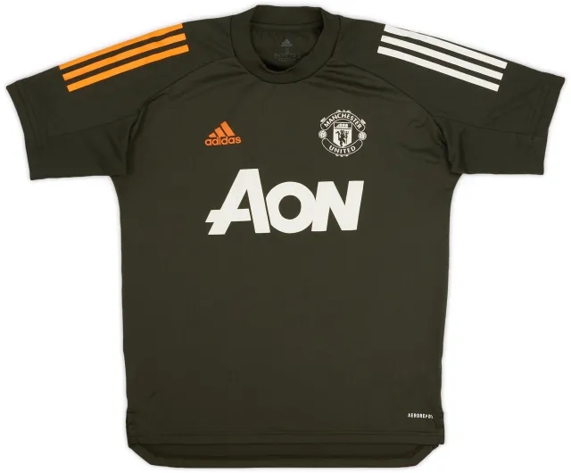 2020-21 Manchester United adidas Training Shirt - 8/10 - (S)