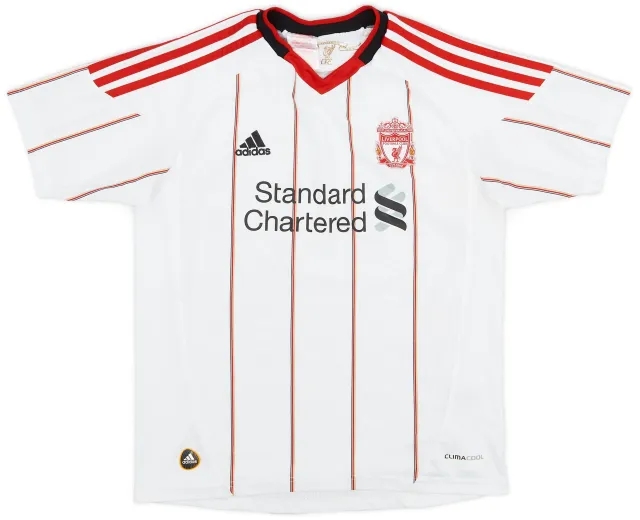 adidas 2010-11 Liverpool Away Shirt - 8/10 - (M.Boys)