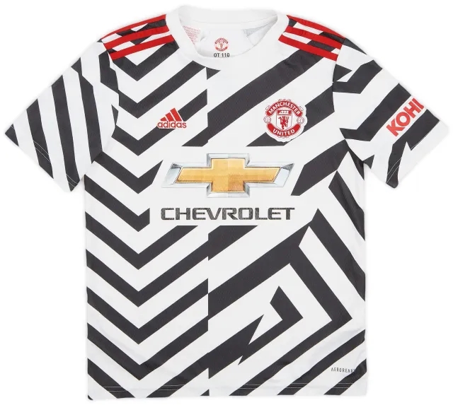 adidas 2020-21 Manchester United Third Shirt - 5/10 - (M.Boys)