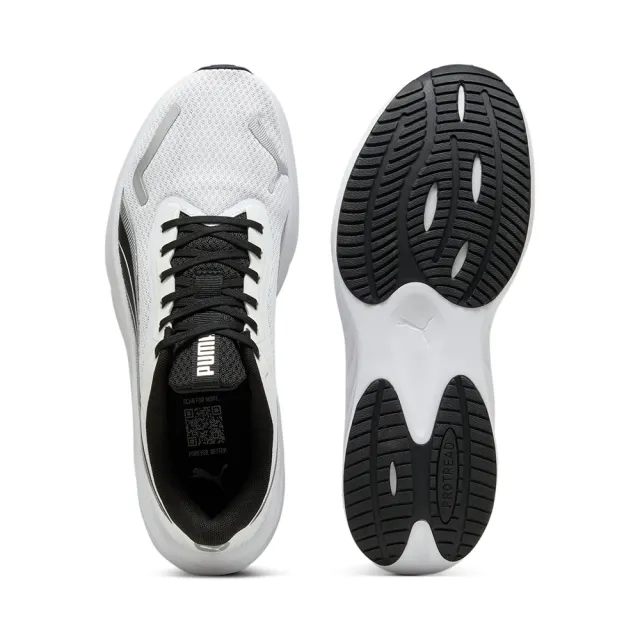 PUMA Pounce Lite Running Shoes, White/Black
