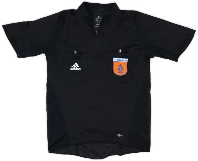 2005-06 Netherlands KNVB adidas Referee Shirt - 8/10 - (M)