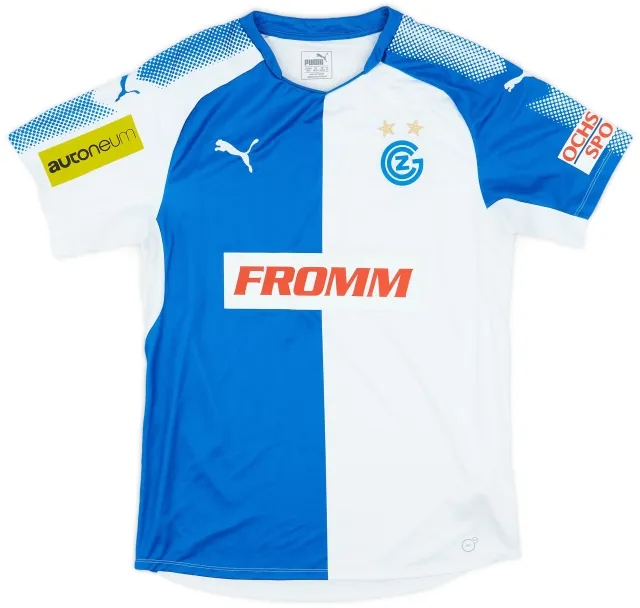 Puma 2017-18 Grasshoppers Home Shirt - 8/10 - (M)