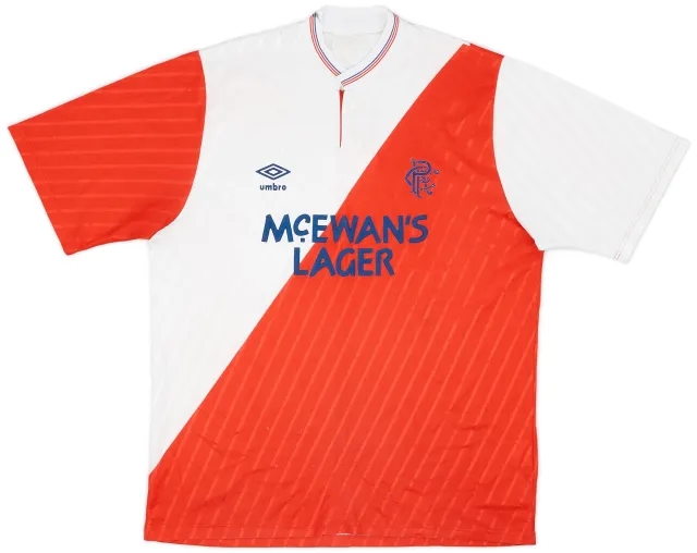 Umbro 1987-90 Rangers Away Shirt - 6/10 - (XL)