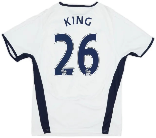 Puma 2008-09 Tottenham Home Shirt King #26 - 6/10 - (M)