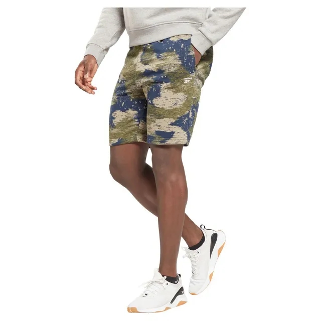 Reebok Identity Modern Camo Fleece Shorts