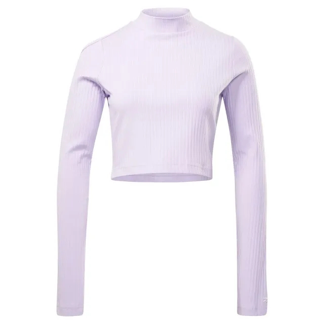 Reebok Yoga Cotton Rib Long Sleeve T-shirt