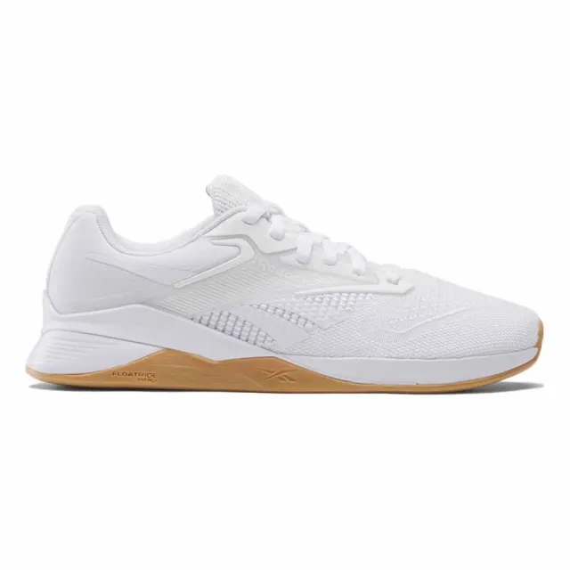 Reebok Women's Nano X4 Training Shoes - White/Gum/Pure Grey 2 -  Size: UK 3