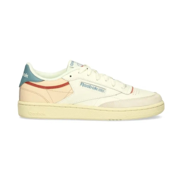 Reebok Women's Club C 85 Trainers - Chalk/Vintage Chalk/Soft Slate - UK 8 - White