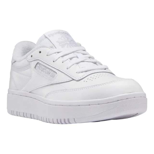 Reebok club c double trainers in white