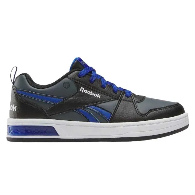 Reebok Kids' Royal Step Light Up Trainers, Black/Blue
