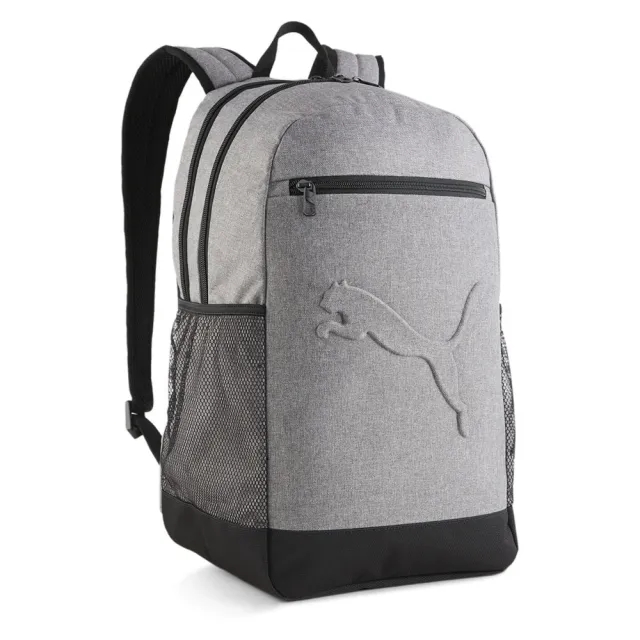 PUMA Buzz Heather Backpack, Medium Grey Heather