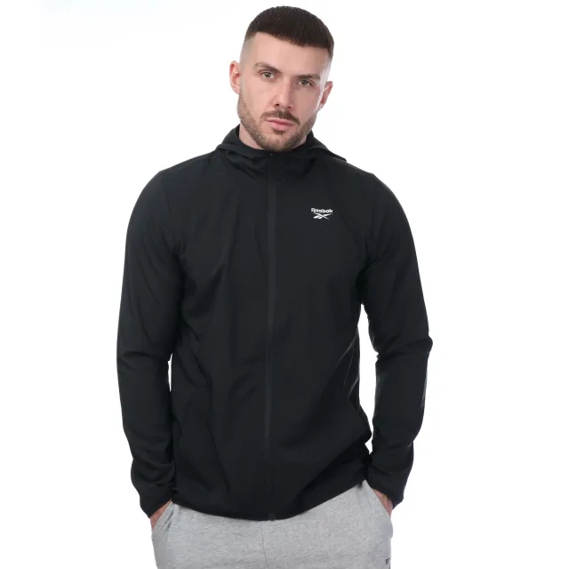 Reebok Mens Training Essentials Jacket in Black