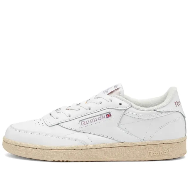 Reebok Women's Club C 85 Vintage W White/Chalk/Infused Lilac
