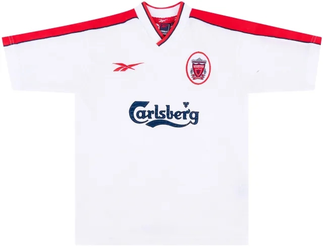 Reebok 1998-99 Liverpool Away Shirt - 6/10 - (M.Boys)