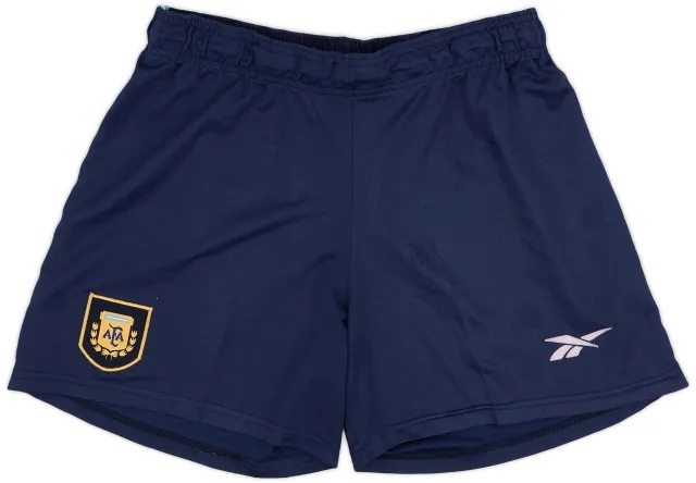 Reebok 1998-99 Argentina Home Shorts - 9/10 - (S)