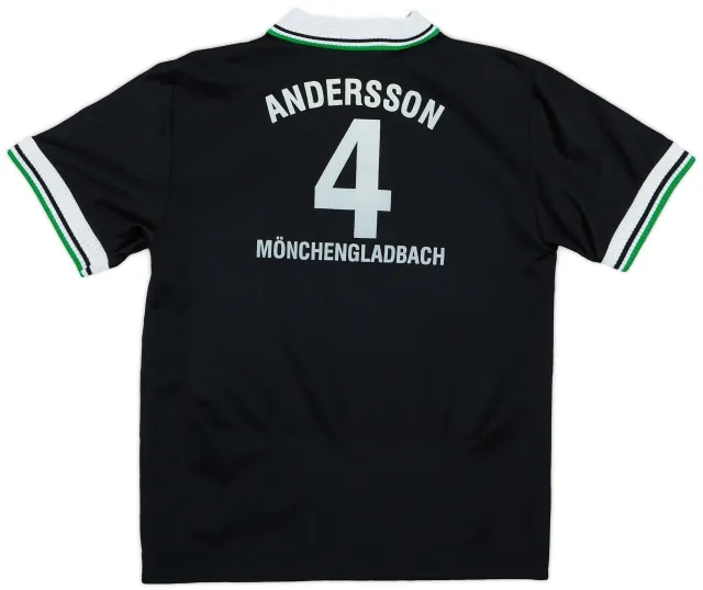 Reebok 1996-97 Borussia Monchengladbach Away Shirt Andersson #4 - 8/10 - (S.Boys)