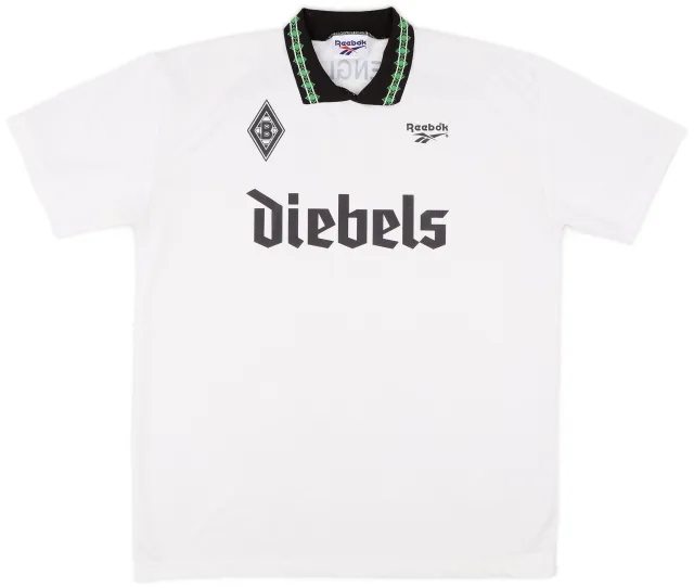 Reebok 1995-96 Borussia Monchengladbach Home Shirt - 9/10 - (XXL)