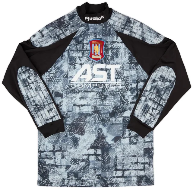 Reebok 1995-96 Aston Villa GK Shirt #1 - 9/10 - (S)