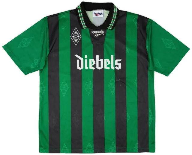 Reebok 1995-96 Borussia Monchengladbach Away Shirt - 7/10 - (XL)