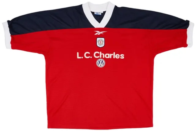 Reebok 1999-00 Crewe Alexandra Home Shirt - 8/10 - (XL)