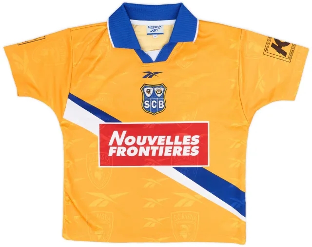 Reebok 1999-00 Bastia Third Shirt - 9/10 - (M.Boys)