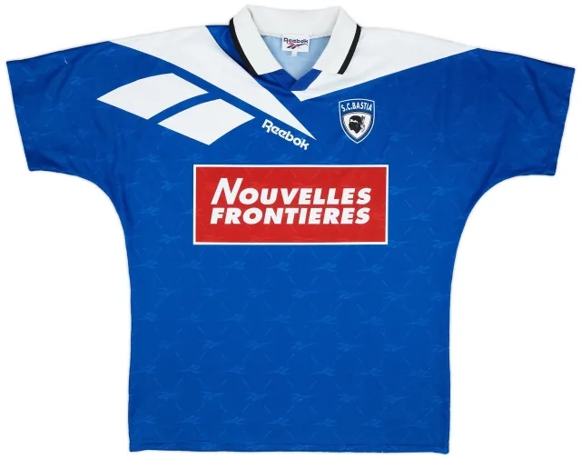Reebok 1995-96 Bastia Home Shirt - 8/10 - (XL)