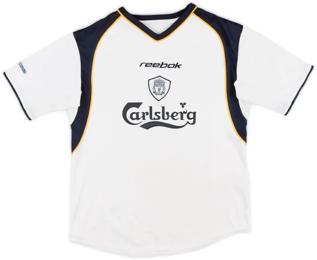 Reebok 2001-03 Liverpool Away Shirt - 7/10 - (M.Boys)