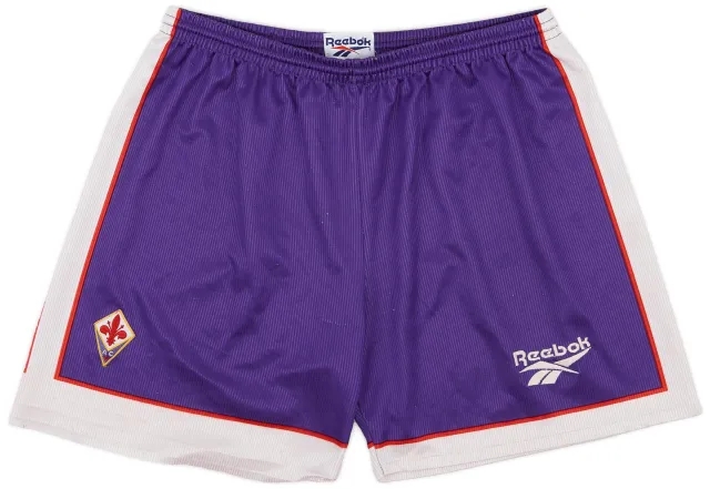 Reebok 1996-97 Fiorentina Home Shorts - 7/10 - (L)