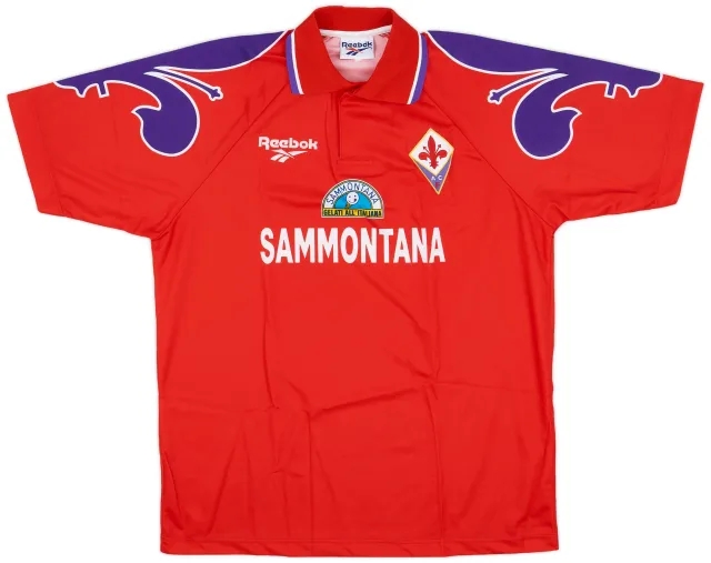 Reebok 1995-97 Fiorentina Third Shirt - 10/10 - (XL)