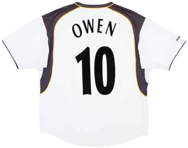Reebok 2001-03 Liverpool Away Shirt Owen #10 - 5/10 - (L)