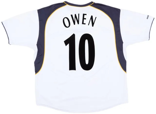 Reebok 2001-03 Liverpool Away Shirt Owen #10 - 7/10 - (XL)