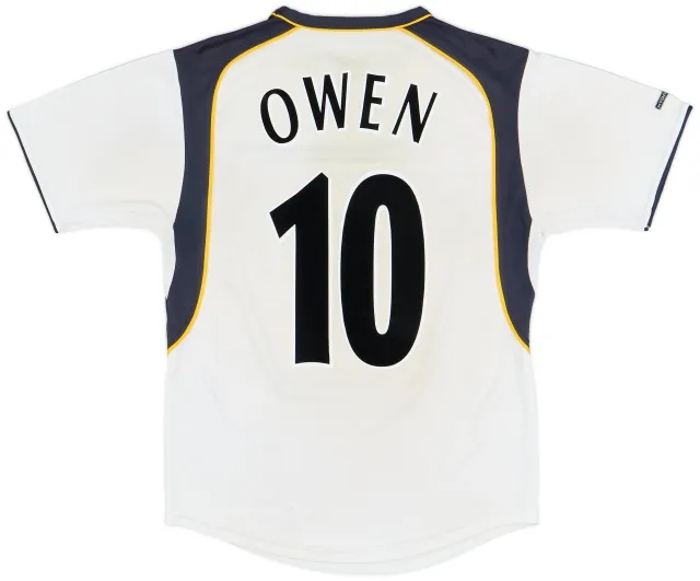 Reebok 2001-03 Liverpool Away Shirt Owen #10 - 6/10 - (M)