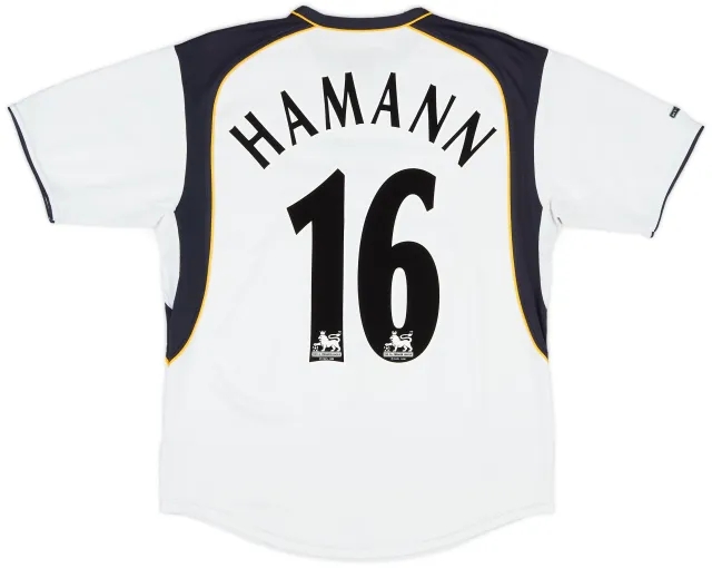 Reebok 2001-03 Liverpool Away Shirt Hamann #16 - 6/10 - (S)