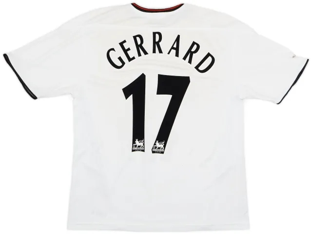 Reebok 2003-04 Liverpool Away Shirt Gerrard #17 - 5/10 - (M)