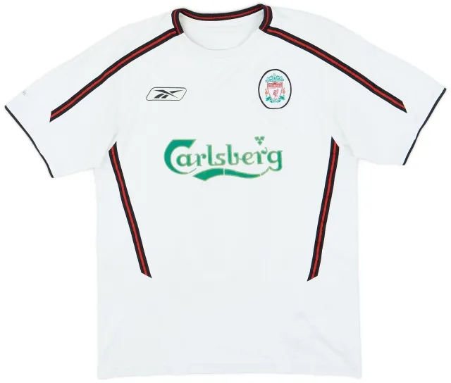 Reebok 2003-04 Liverpool Away Shirt Gerrard #17 - 5/10 - (S)