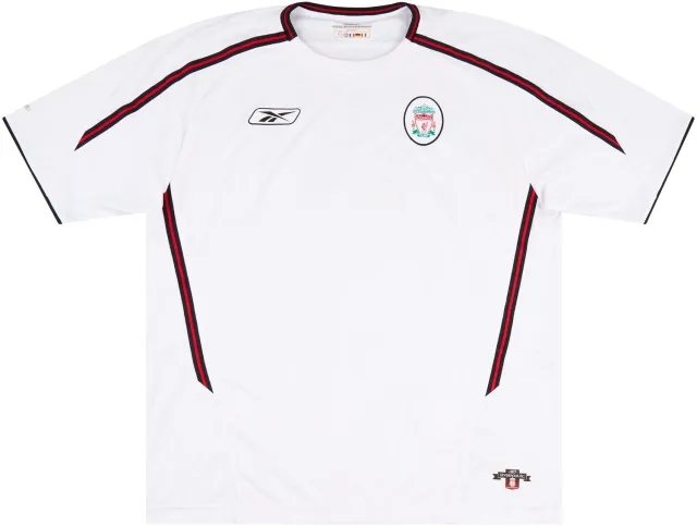 Reebok 2003-04 Liverpool Match Issue Away Shirt #14