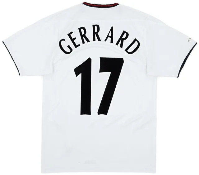 Reebok 2003-04 Liverpool Away Shirt Gerrard #17 - 6/10 - (M)